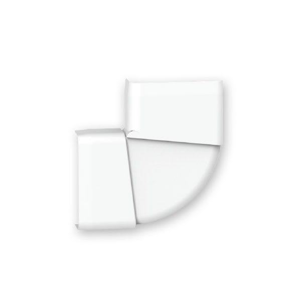 ARNOCANALI SPA - ARNSTW100LV.3 CURVA PIANA SX KB103 BIANCO