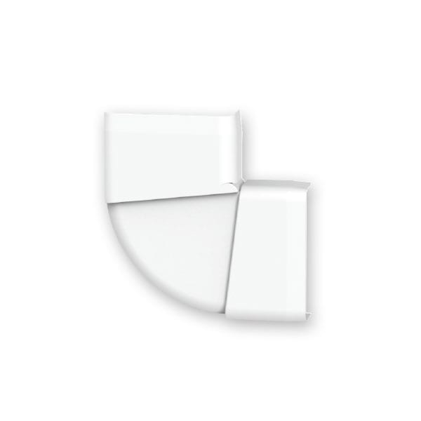 ARNOCANALI SPA - ARNSTW100RV.3 CURVA PIANA DX KB103 BIANCO