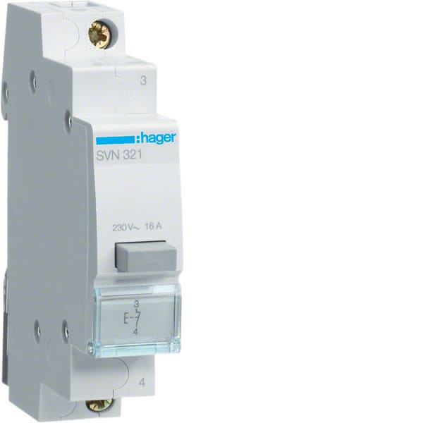 HAGER - HAGSVN321 Taster 16A 1O 230V AC 1PLE