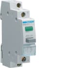 HAGER - HAGSVN411 Taster 16A 1S 230V AC Leuchtm. grun 1PLE