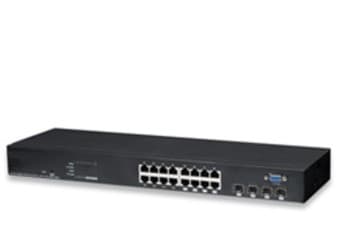 HILTRON LAND SRL - C1ATHSW8P SWITCH BARRADIN 8PORTE 10/100MBPS POE IE