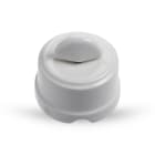 GI GAMBARELLI - 1GISX120.B SMP - PULSANTE ROTATIVO - BIANCO LUCIDO