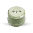 GI GAMBARELLI - 1GISX200.V SMP - PRESA BIVALENTE VERDE LUCIDO