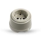 GI GAMBARELLI - 1GISX210.T SMP - PRESA UNEL - TORTORA LUCIDO