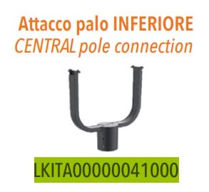 EP SPA (LANZINI) - LZNLKITA00000041000 ATTACCO PALO INFERIORE GIOTTO - CUPOLA -