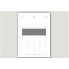 CABUR SRL - CBRESA5015W ETICHETTA SCAV. AD VIN BIANCA DIM. 50X15