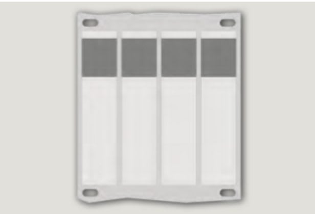 CABUR SRL - CBRESA5023RW ET.RULLO S.CAV.AD POLIEST.BIANCO 50X23