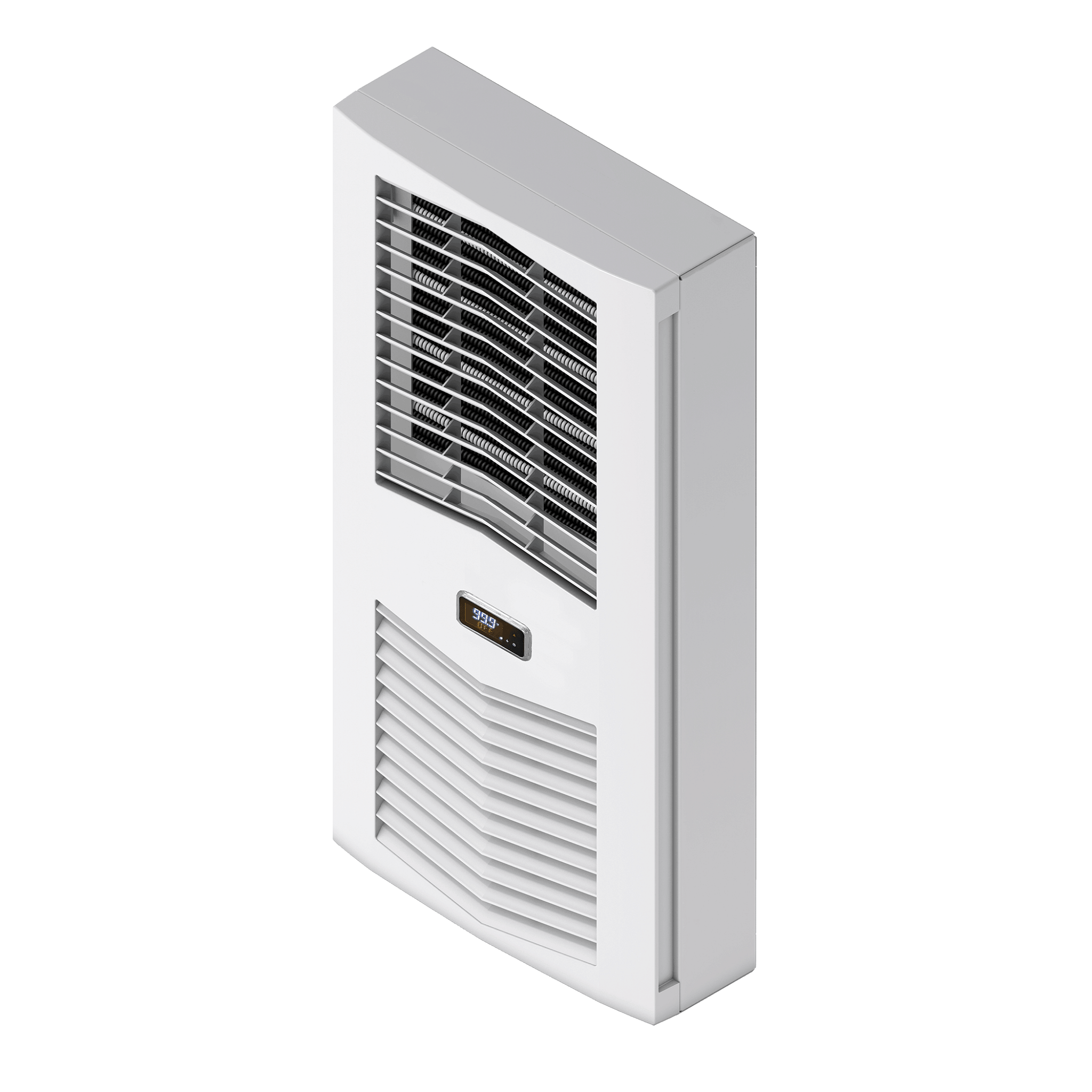 ELDON AUSTRIA GMBH - HOFS060316G031 SpectraCool Slim Fit per interni S06, 300 W 115 V C, grigio chiaro, acciaio