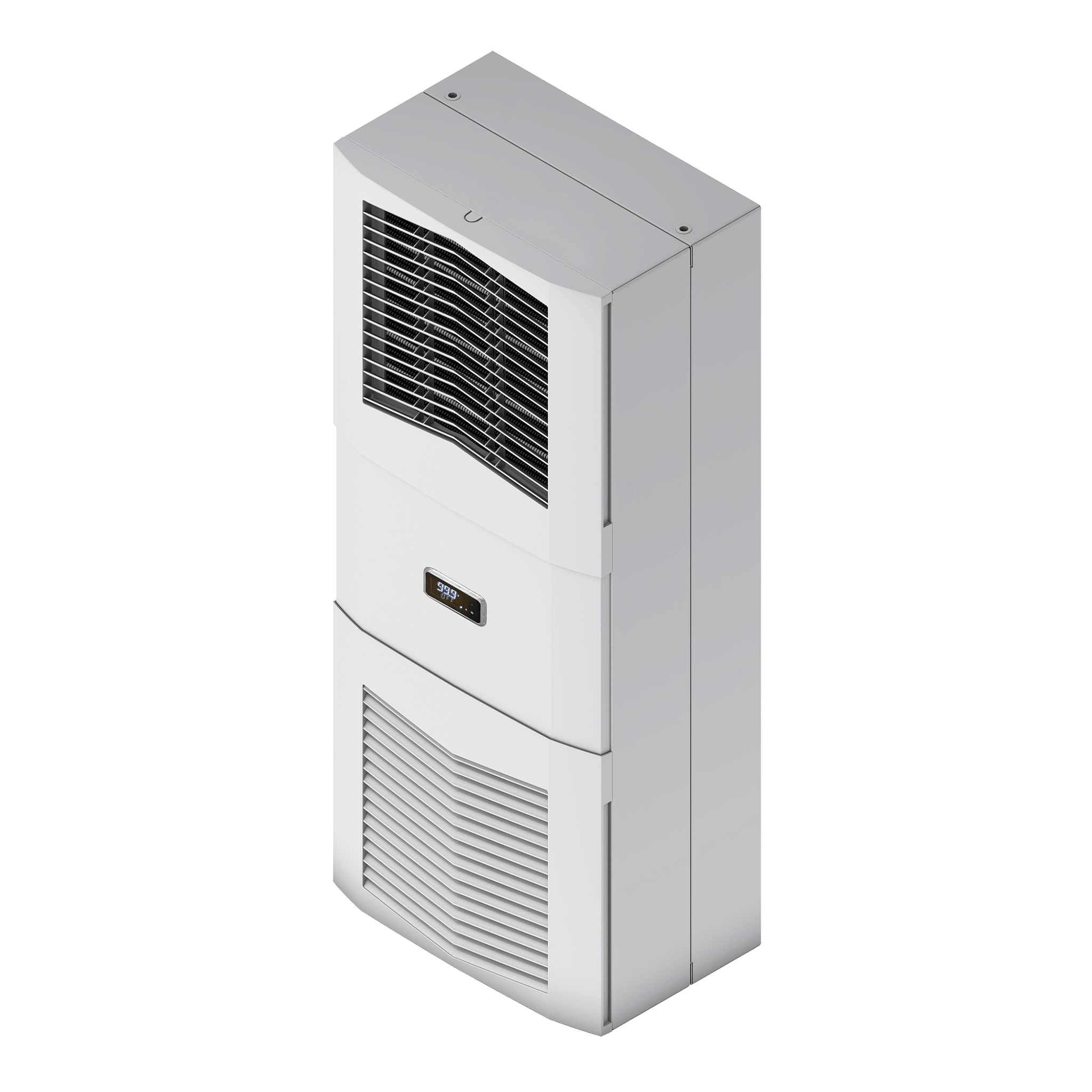 ELDON AUSTRIA GMBH - HOFS060516G031 SpectraCool Slim Fit per interni S06, 500 W 115 V C, grigio chiaro, acciaio