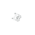 NOVALUX SPA - NOX108406.02 T-48 MINI: GIUNTO MECCANICO S/P NERO