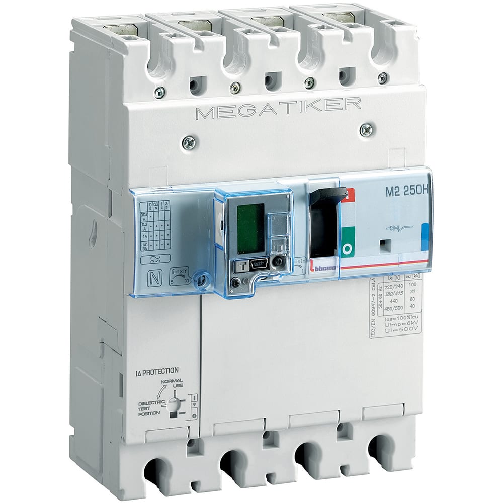 BTICINO - BTIT724H40MD M2 250H - ELE + MIS + DIFF 3P+N 40A 70KA