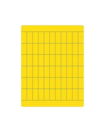 CABUR SRL - CBRTA128AY TA128AY TARG. ADESIVA GIALLA 12X8