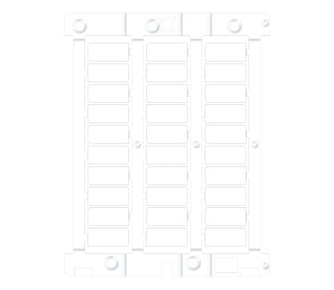 CABUR SRL - CBRTA209W TA209W TARGH.20X9 PER BINARIO