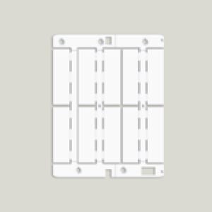 CABUR SRL - CBRTA5015W TA5015W TARGHETTA 50X15 BIANCA