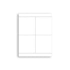 CABUR SRL - CBRTA1640AW TAR.ADESIVA BIANCA 40X16,5MM