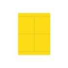 CABUR SRL - CBRTA60100AY TA60100AY TAR.ADESIVA GIALLA L 60X100