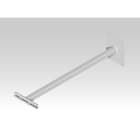 TEC-MAR SRL - TCMTAAS0630W060 STAFFA A SBRACCIO PARETE L300MM ZINC CAL