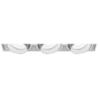 ROSSINI - RSSTAK005B DOWNLIGHT TRIPLO QUADRATO RASATO CARDANI