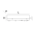 TARGETTI - TAR1T2966 DRIVER 50W 900MA IP20 EL
