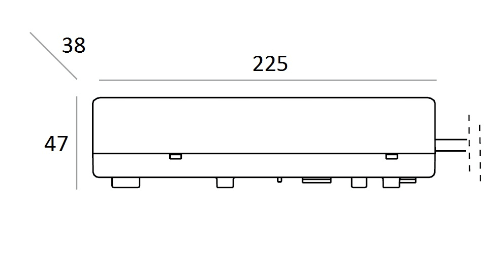 TARGETTI - TAR1T3586 DRIVER 24V 75W IP67