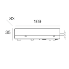 TARGETTI - TAR1T3781 DRIVER 1050MA IP20 EL