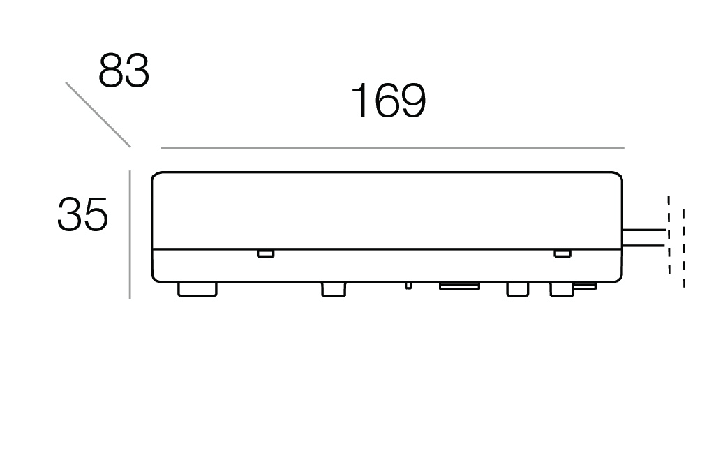 TARGETTI - TAR1T3627 DRIVER 32W 600MA IP20 DA