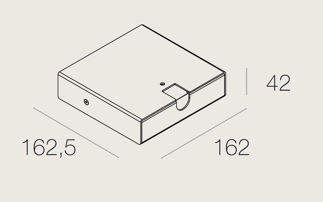 TARGETTI - TAR1T4616 CORO ACC SURF MOUNTING BASE 1050MA EL FW