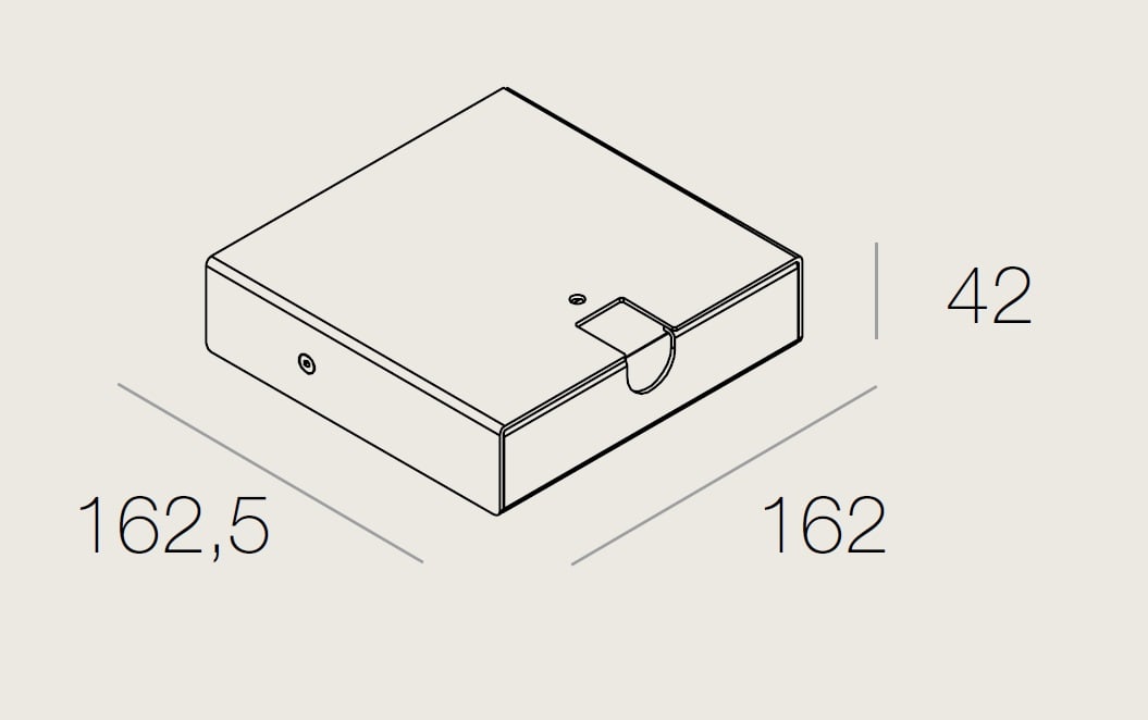 TARGETTI - TAR1T4616 CORO ACC SURF MOUNTING BASE 1050MA EL FW