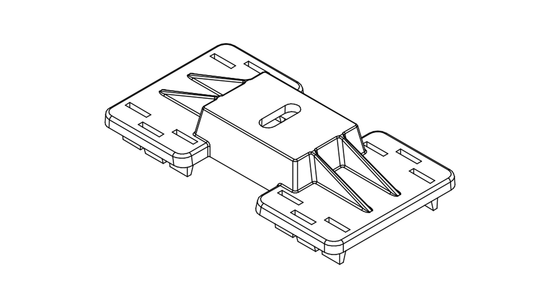 TARGETTI - TAR1T5912 LOGICO CEILING INSTALLATION KIT PW