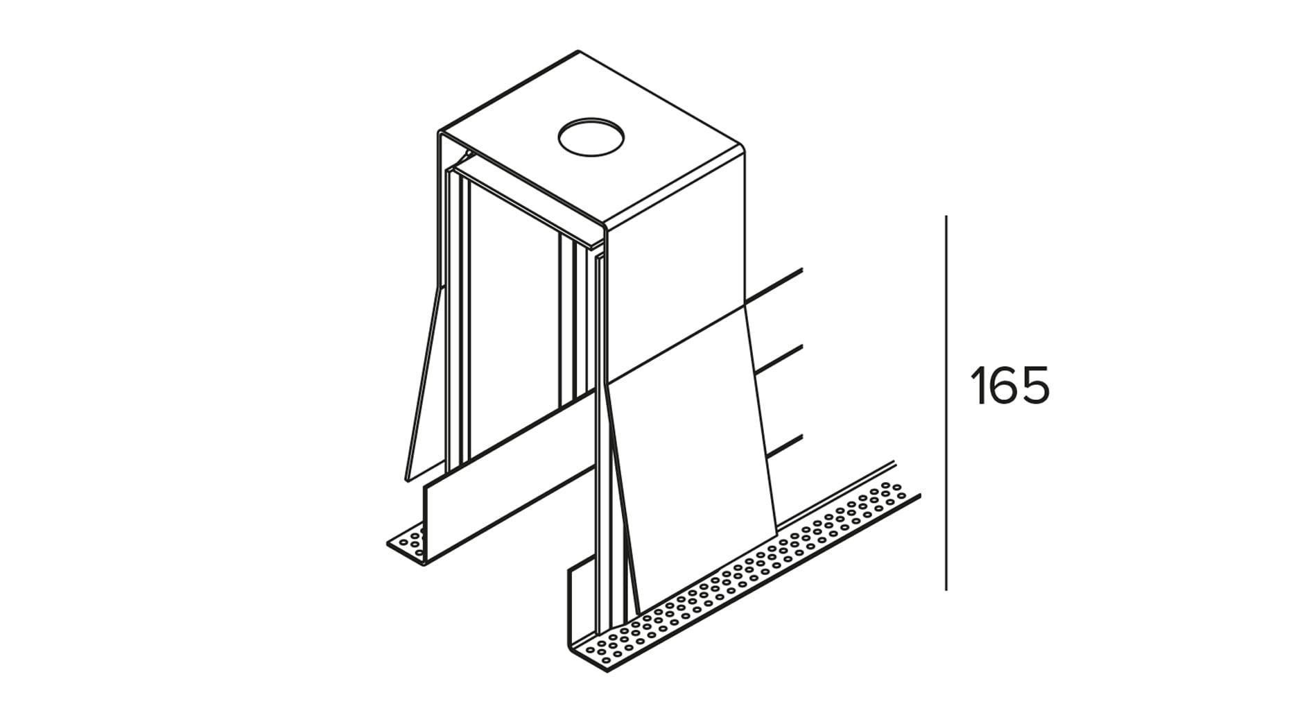 TARGETTI - TAR1T5915 LOGICO SY TRIM 1122 CENT SUPPORT