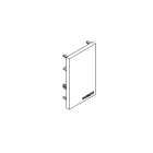 TARGETTI - TAR1T5937 LOGICO PLAF/SOSP/TRIM KIT END CAP PW