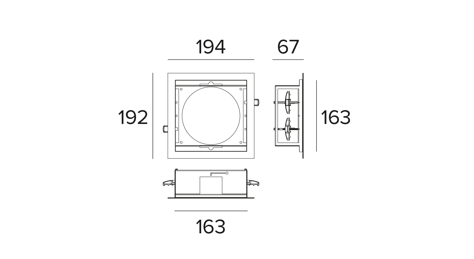 TARGETTI - TAR1T6496 STORE 1X FRAME PW