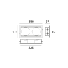 TARGETTI - TAR1T6494 STORE 2X FRAME DB