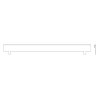 TARGETTI - TAR1T6502 ACC FOR VISUAL COMFORT INCREASE L=280MM