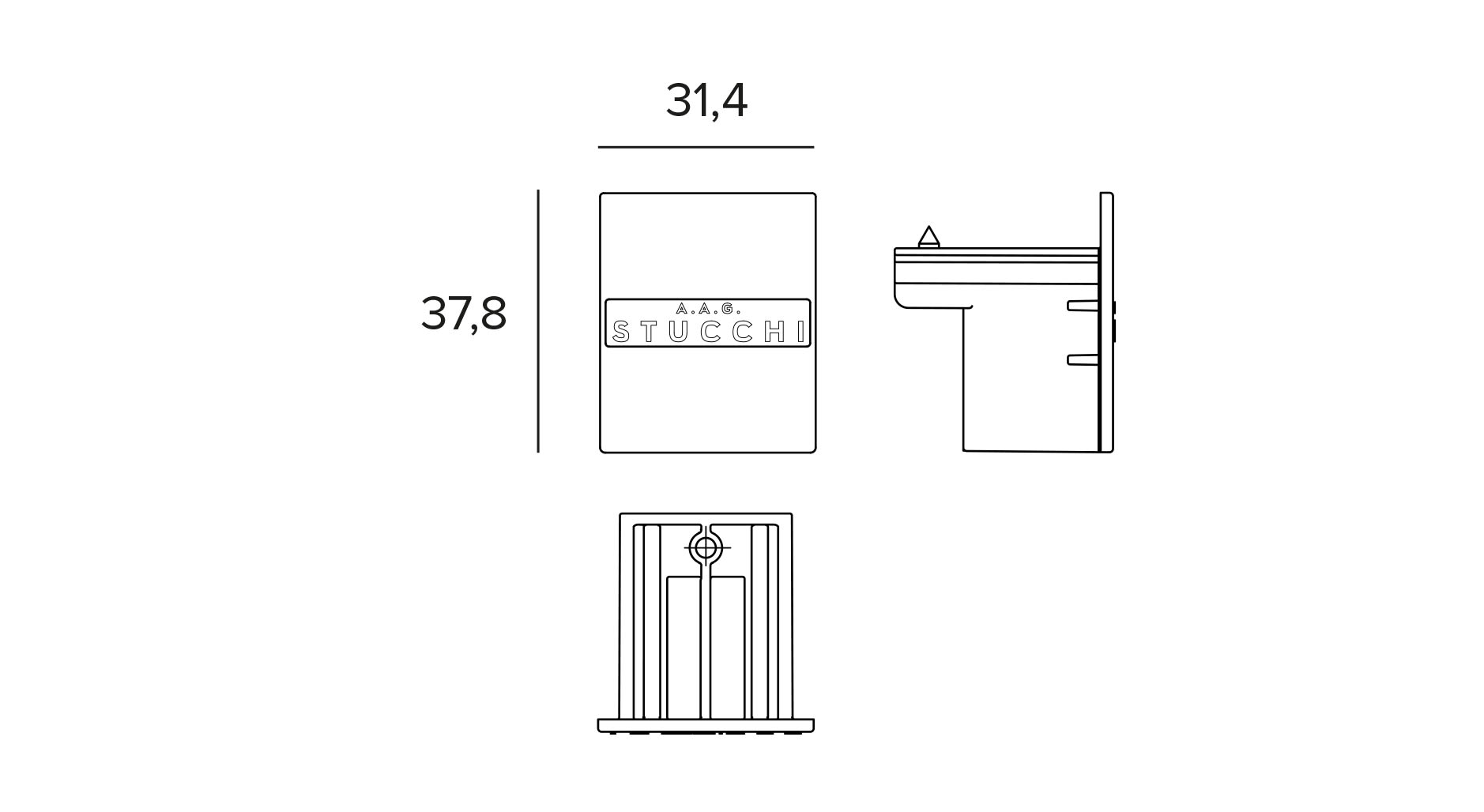 TARGETTI - TAR9004/B EUROST PLUS TERMINALE NERO