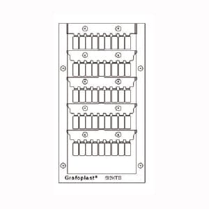 GRAFOPLAST SRL - GRASI2KTB6510GW TESSERA BIANCO LUX SIEMENS 10X5MM 420PZ