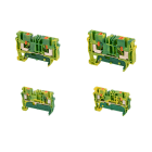 CEMBRE SPA - CEMTBPG2.5 MORS.X DIN,PUSH-IN,SEZ.2,5MM2,GIALLO/VER