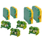 CEMBRE SPA - CEMTBSG6 MORS.X DIN,A VITE, SEZ.6MM2 GIALLO/VERDE