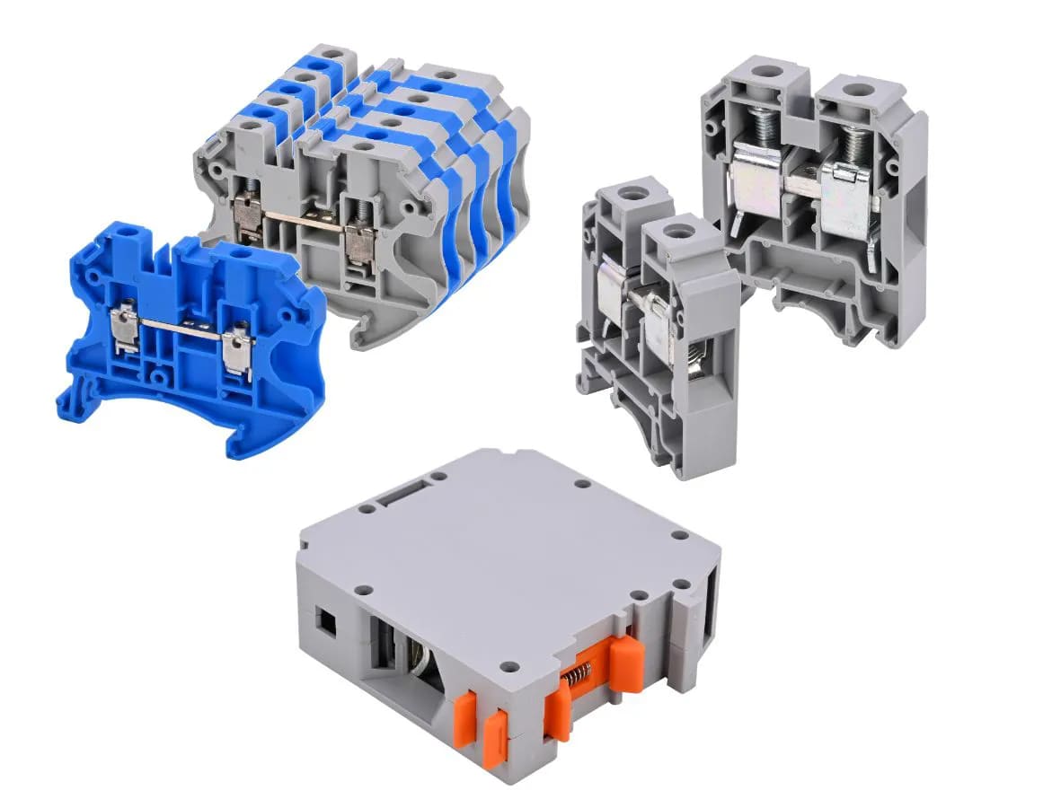 CEMBRE SPA - CEMTBS35-BU MORSETTI COMPONIBILI CON SERRAGGIO A VITE