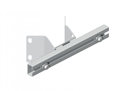TEC-MAR SRL - TCMTASC1040W400 ATTACCO ANG A PARETE L.400MM ZINC A CALD