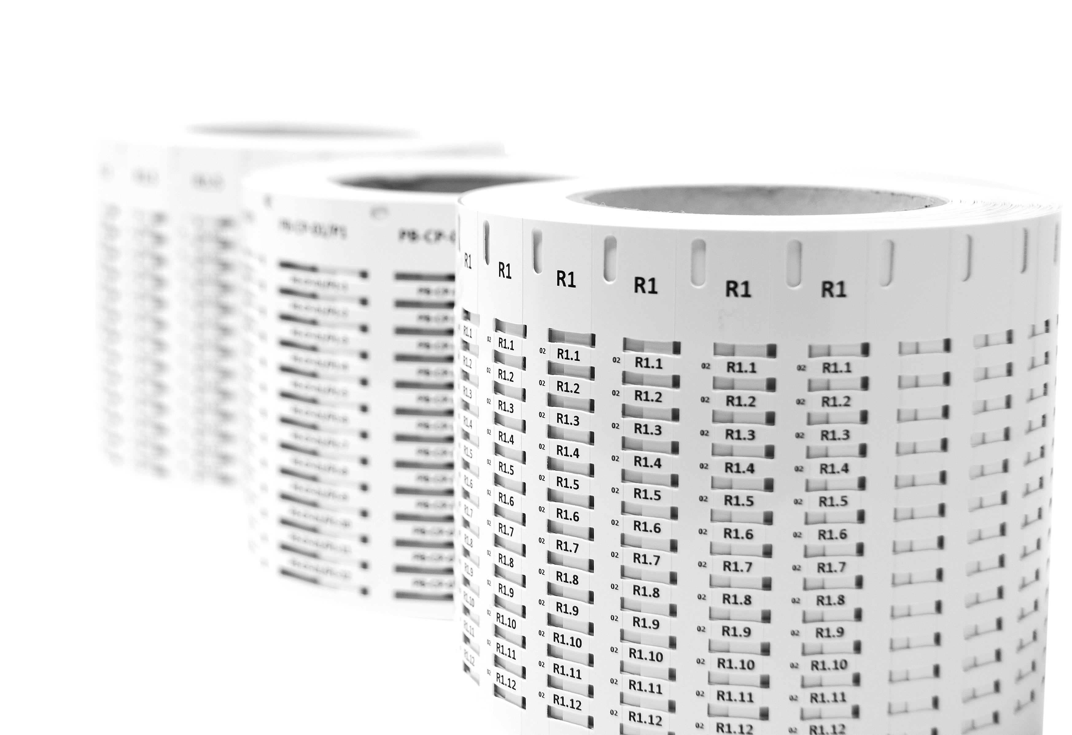 GRAFOPLAST SRL - GRATCT10W TESSERA FILO PVC BIANCO 10X4MM 12000PZ