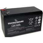 TECNOWARE SRL - TCWEACPE12V09ATWL POWER BATTERY TECNOWARE 12V 9AH FASTON 6