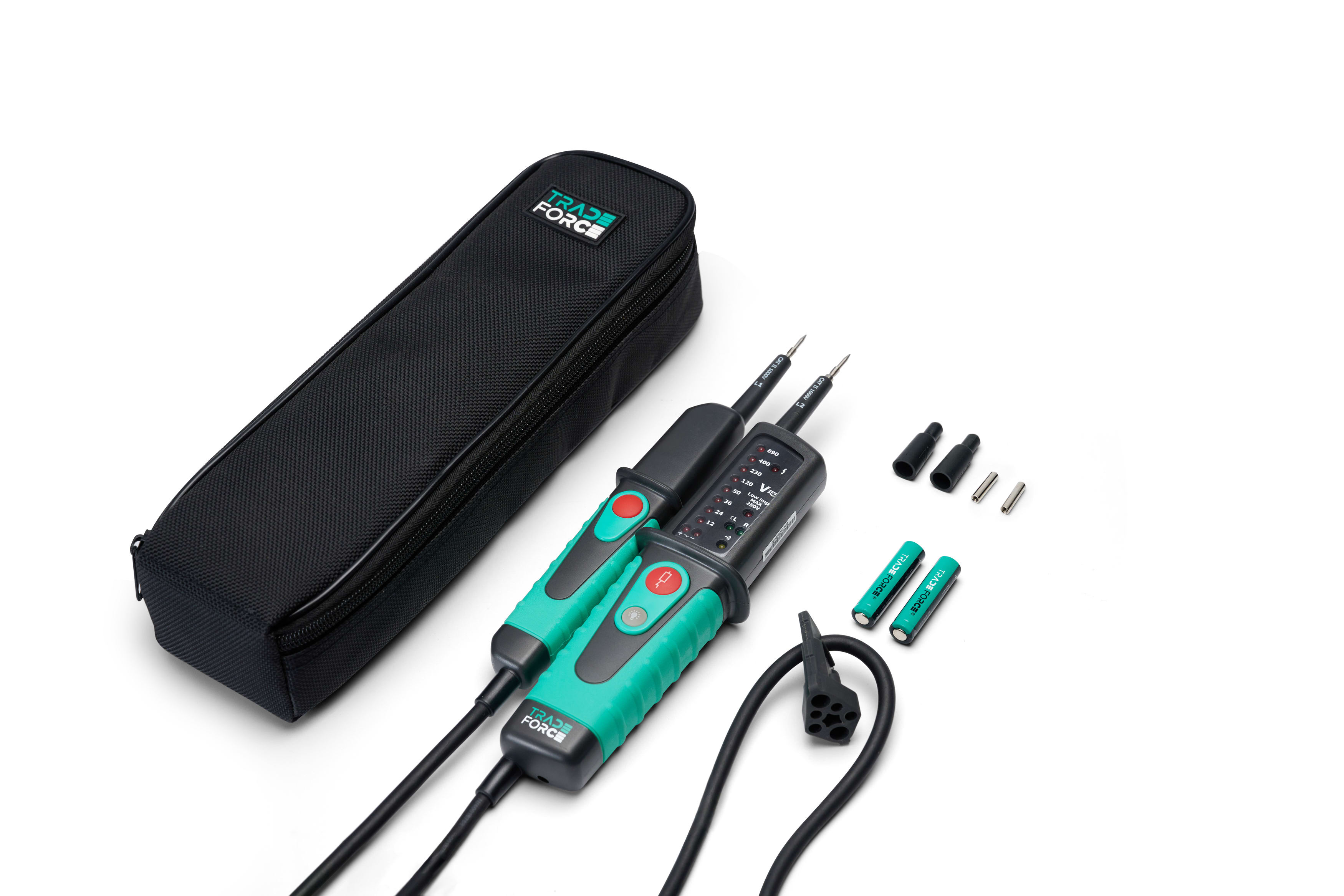 TRADEFORCE - TDM0004940002 TESTER DI TENSIONE A 2 POLI