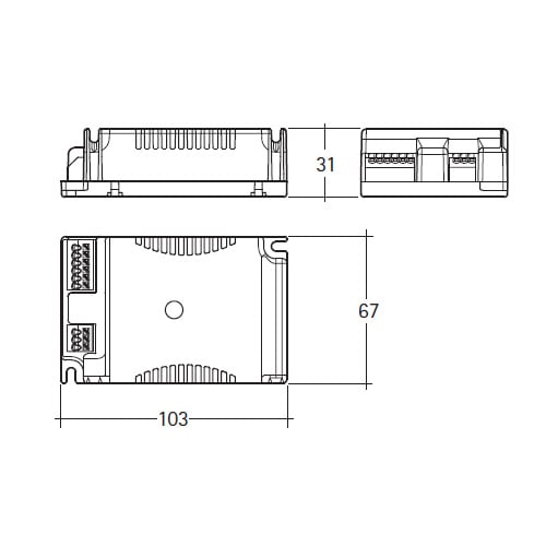 SICOM (TRIDONIC) - TDN22176406 PC 1/2X11-17 TC PRO