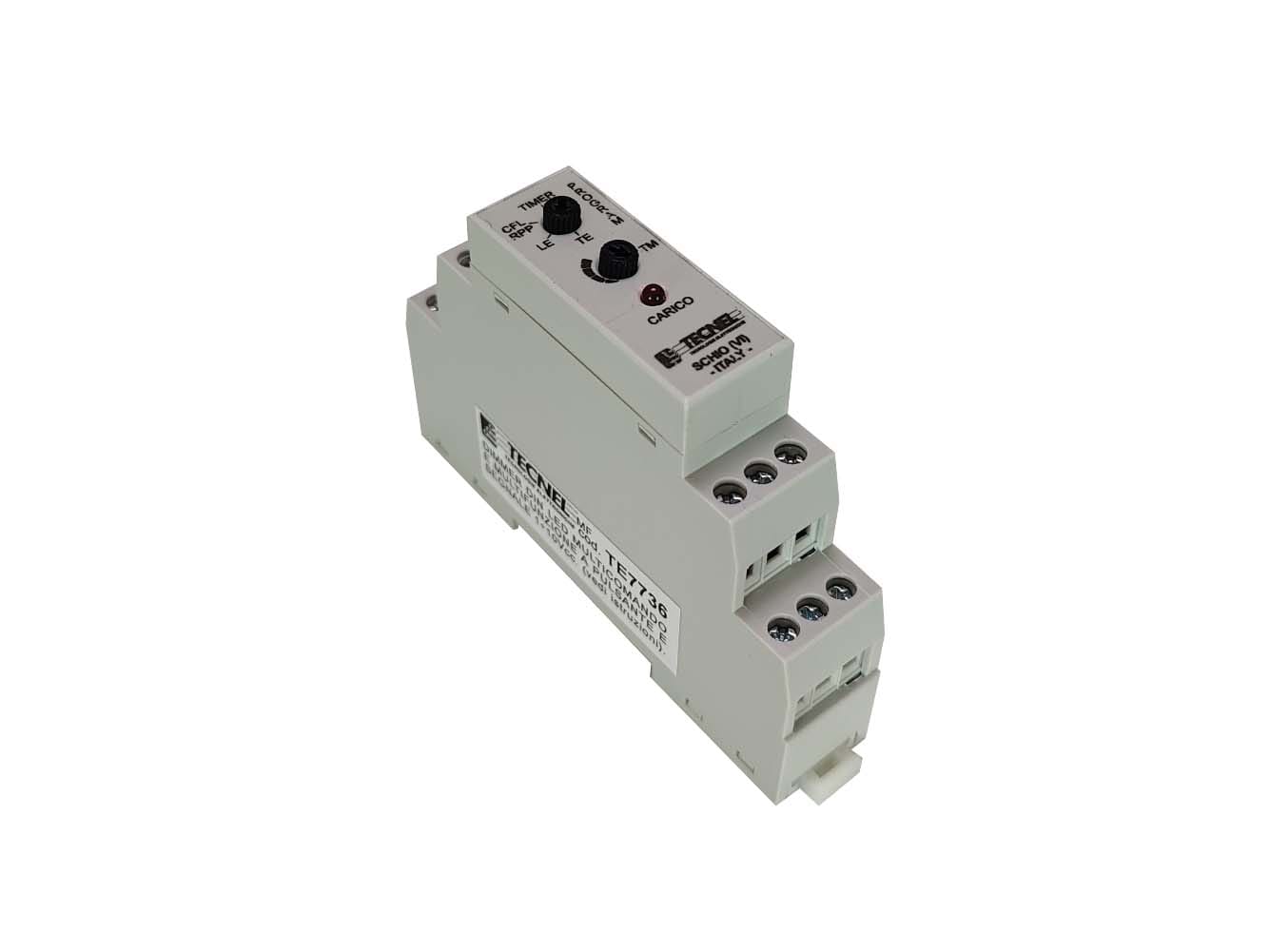 TECNEL TECNOLOGIE EL - TTETE7736 DUD DIMMER DIN1M LED 100W RES 300W 230V