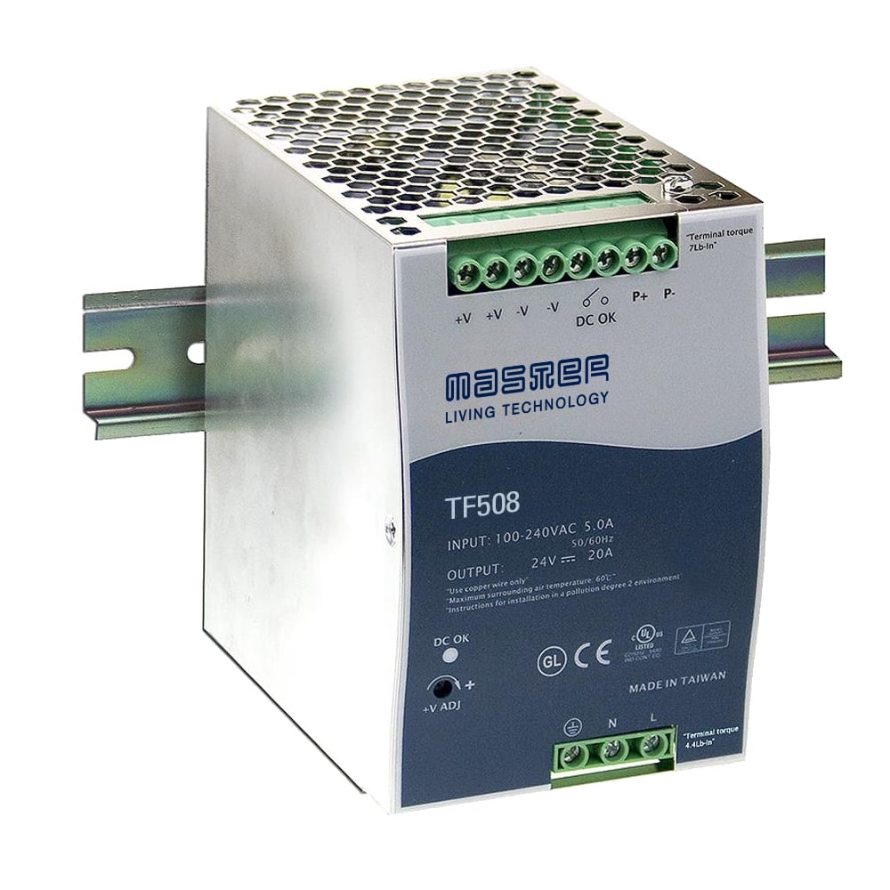 MASTER SRL - MSTTF508 ALIMENTAT.SWITCHING 480W 100-240V  24VDC