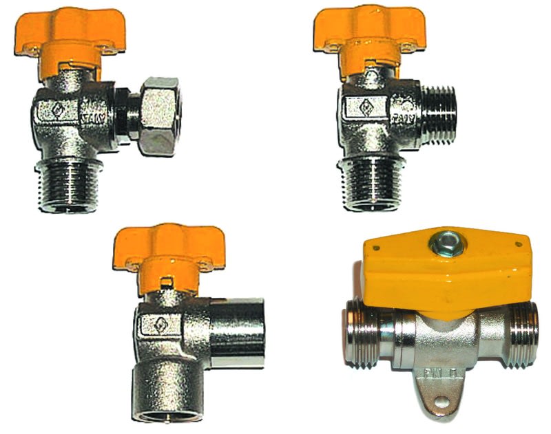 TECNOGAS SRL - TGS00000004218 RUBINETTO AD ANGOLO DA 1/2FF PER FLEX