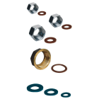 TECNOGAS SRL - TGS00000090112 DADO OTTONE D=3/4 X TUBO 5/8 C/GUARNIZIO