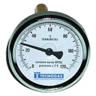 TECNOGAS SRL - TGS00000R02959 TERMOMETRO BIMET.0/120 POST.D.80 GAMBO 1