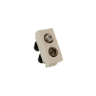 FAIT SRL - FIT5122603 TH/FI - PRESA DOP. FF + IECF COMP. TICINO LIGHT